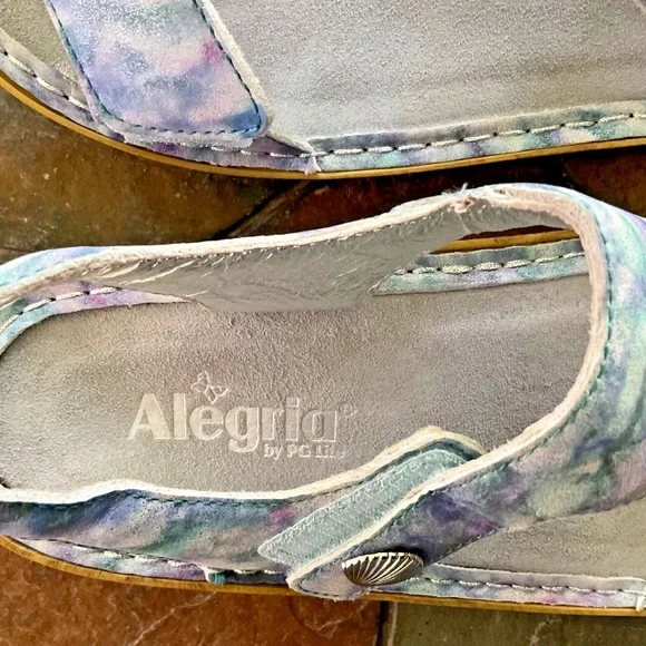 Alegria Ken 298 Womens Platform Sandals Shoes Size 40or US 9 to 9.5 - Picture 5 of 11